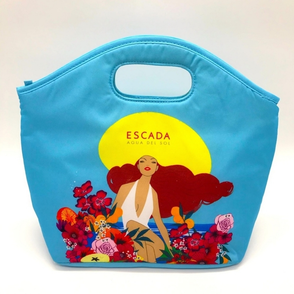 Escada Insulated Thermal Food Cooler Handbag Tote